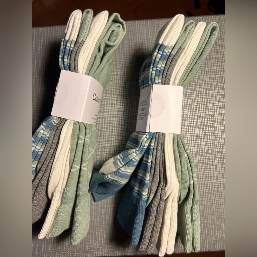 New Calvin Klein Men’s Dress Socks - Picture 2 of 5